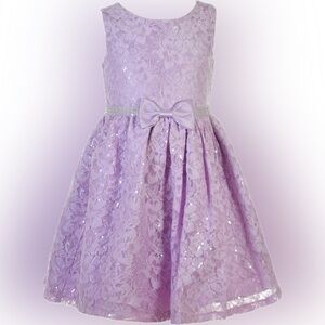 Bonnie Jean Lavender Dress